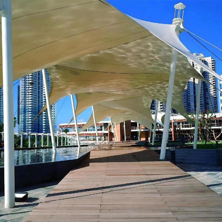 永寿县膜结构景观棚