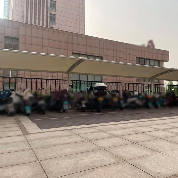 永寿县膜结构电动车棚